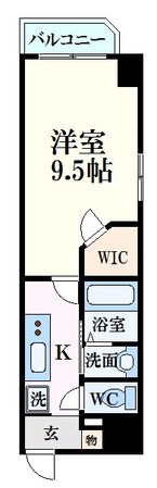 比治山橋駅 徒歩10分 4階の物件間取画像